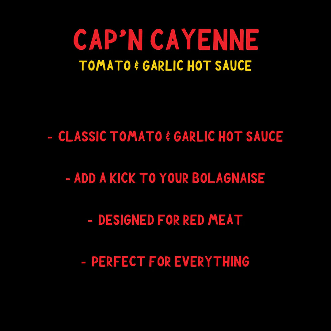 Cap'n Cayenne (Tomato & Garlic Hot Sauce)