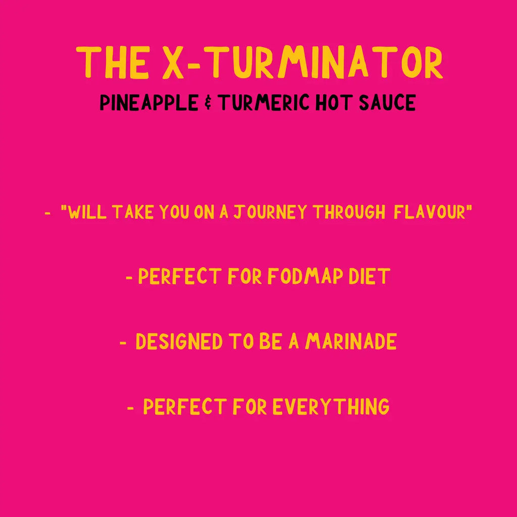 The X-Turminator (Pineapple & Turmeric Hot Sauce)